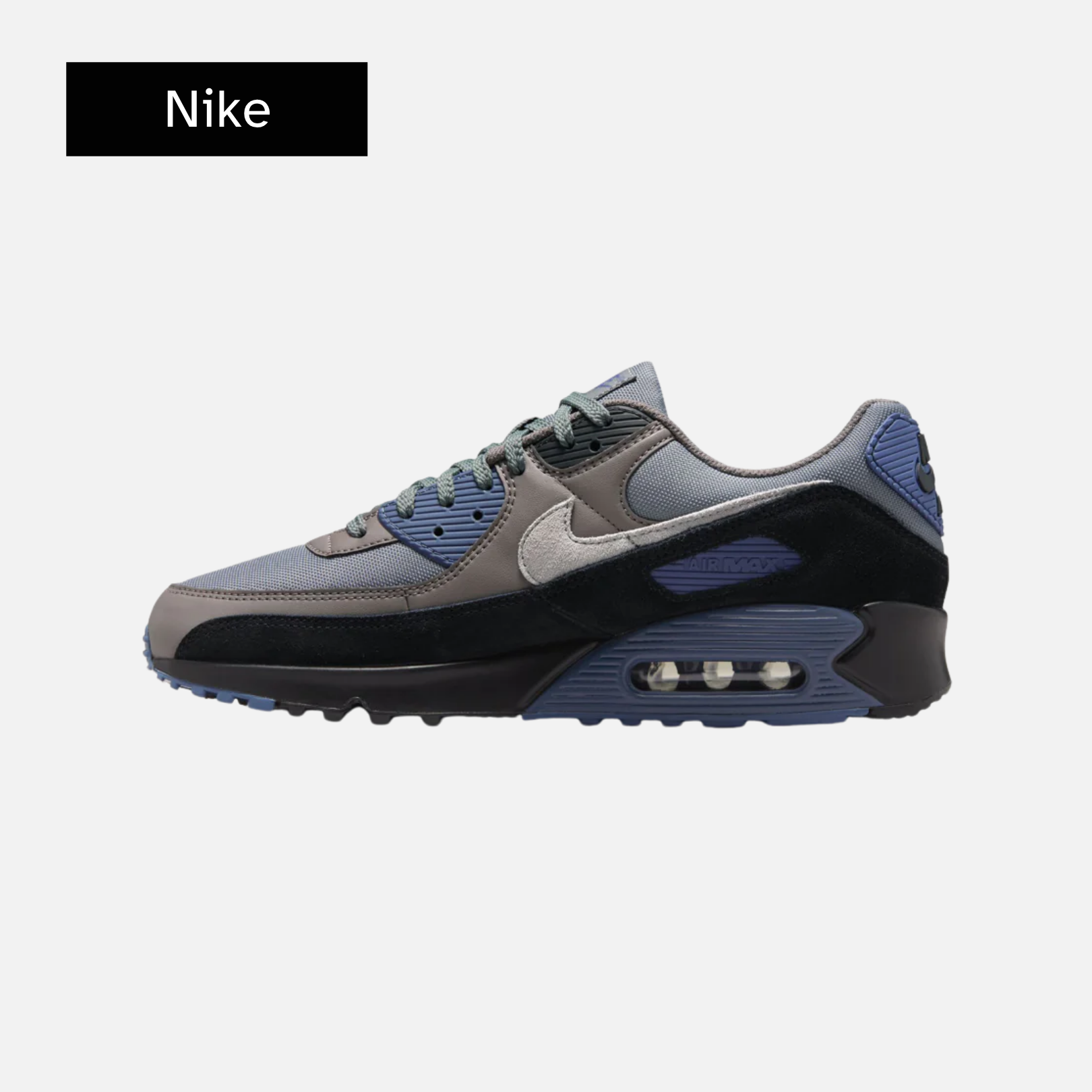 Air Max 90 Smoke Grey Diffused Blue