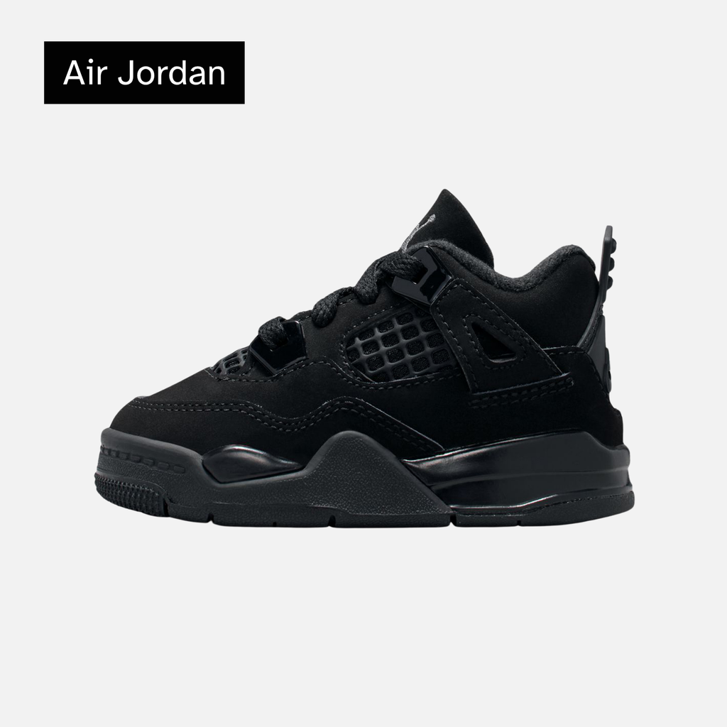 Air Jordan 4 Retro TD 'Black Cat' 2025