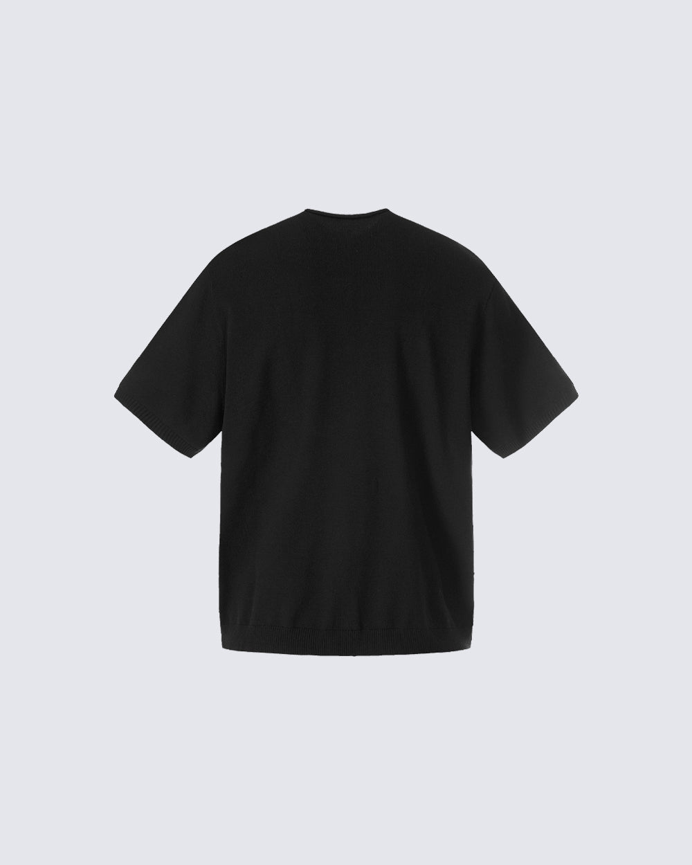Vintage Embroidered Henley Short Sleeve Tee