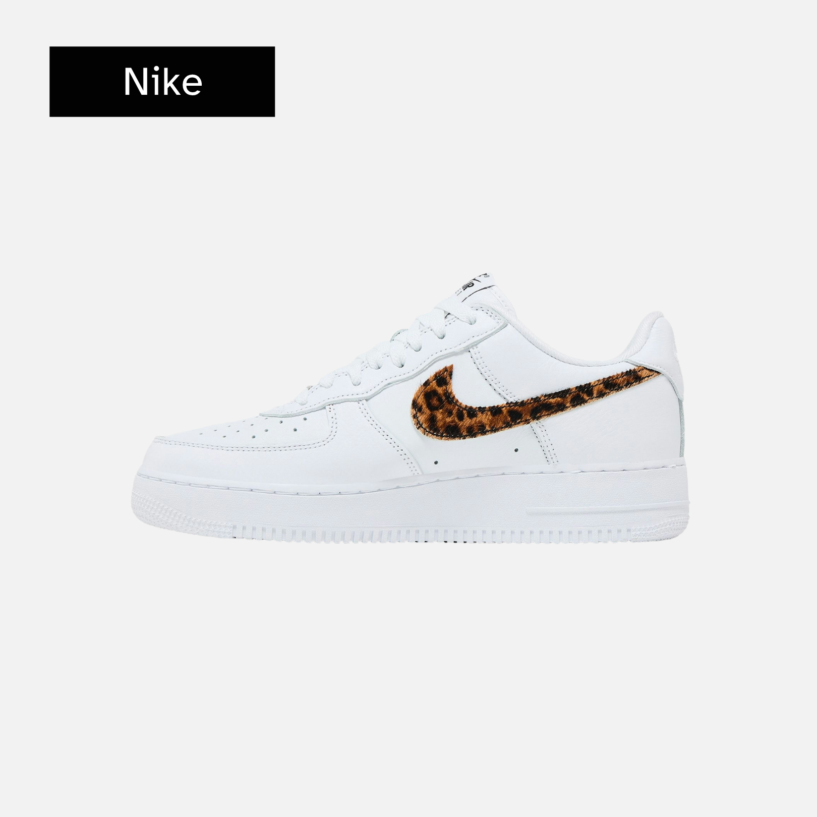 Supreme x GOODENOUGH x Air Force 1 Low 'White Cheetah Print'