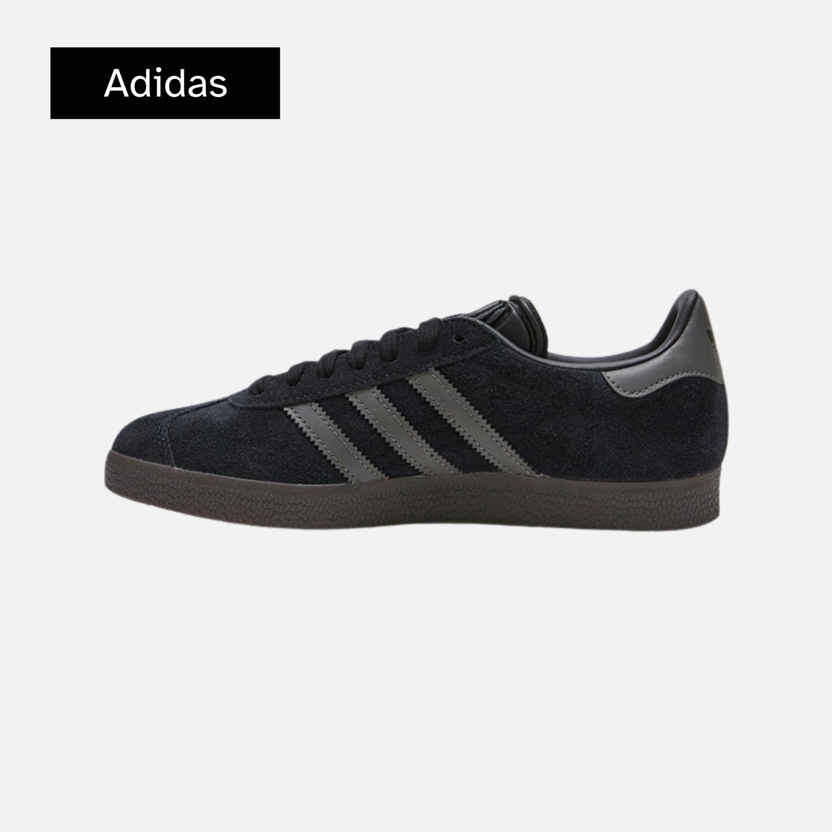 Gazelle 'Black Gold Metallic Gum'