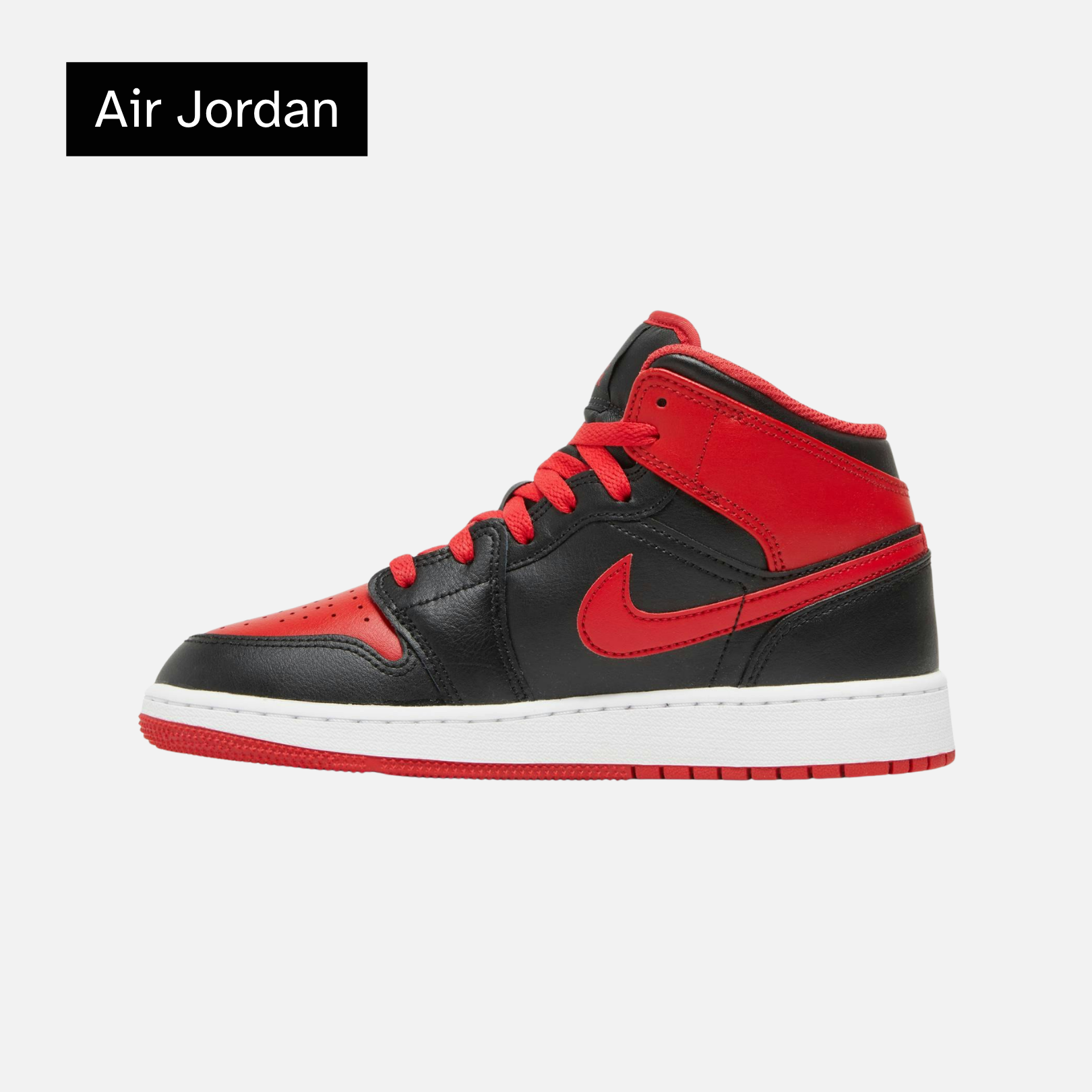 Air Jordan 1 Mid GS 'Alternate Bred'