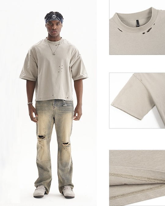 Street Fashion Short Boxy Tee