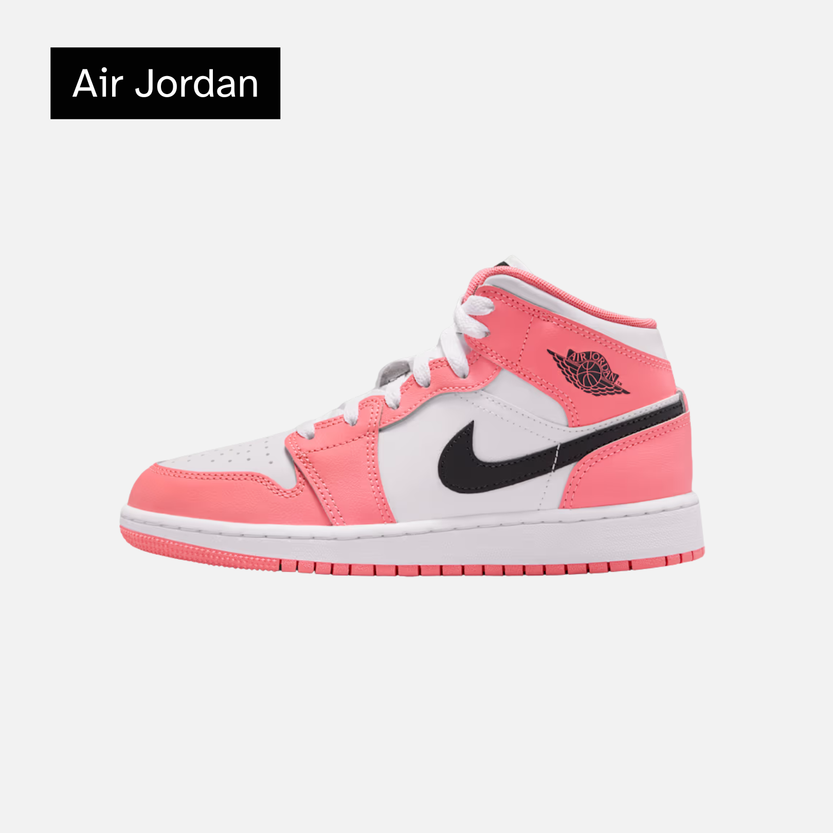 Air Jordan 1 Mid GS 'Pink Gaze'
