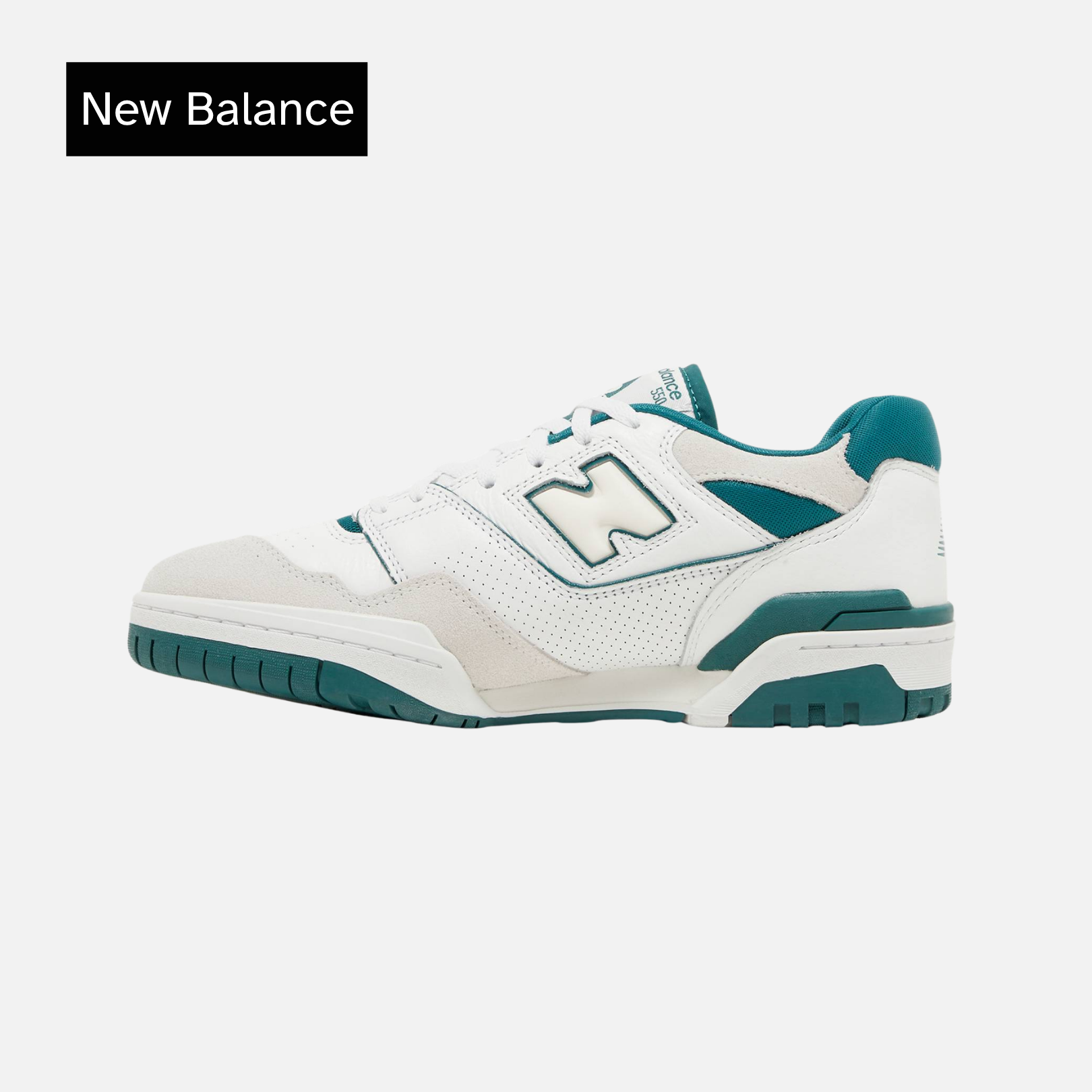550 'White Vintage Teal'