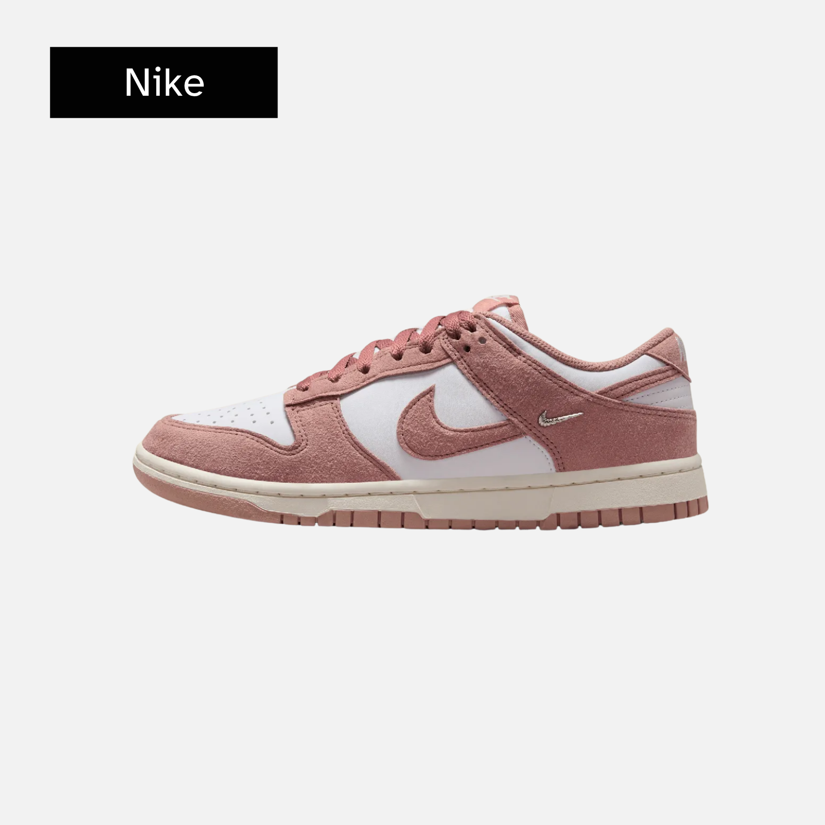 Wmns Dunk Low 'Rose Whisper Mini Swoosh'