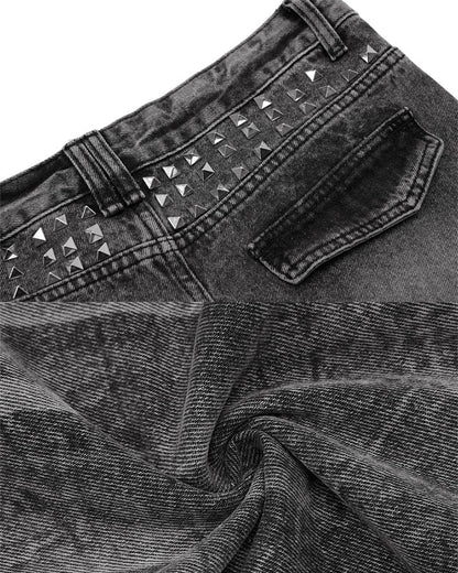 High Street Flared Extra-Long Stacked Jeans