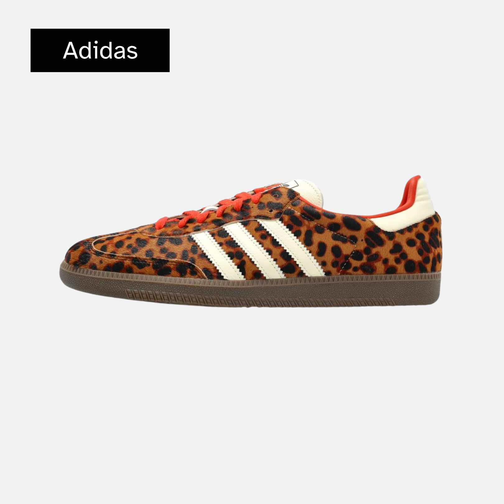 adidas Samba OG Wmns  'Cheetah Pack - Preloved Red'