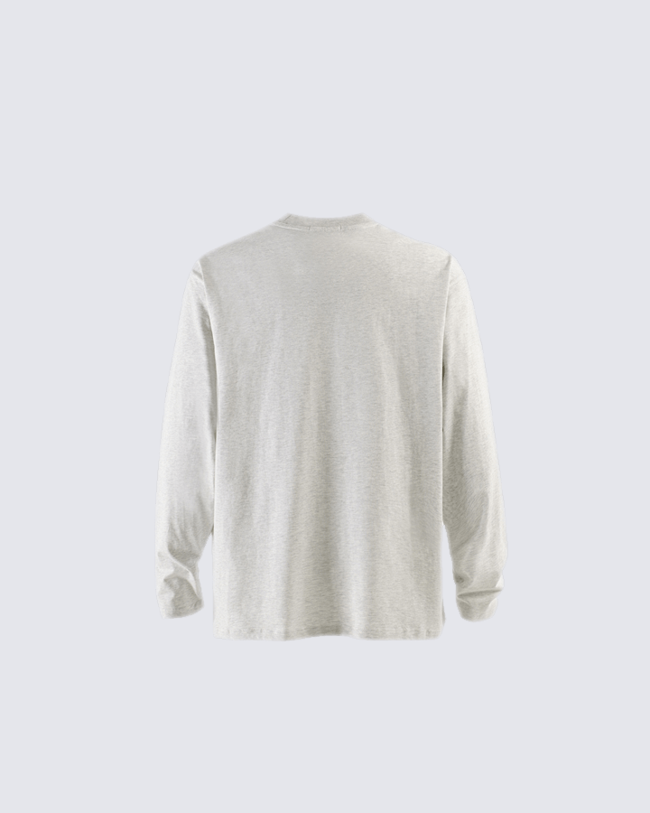 New Style Character Printed T-Shirt Long Sleeves