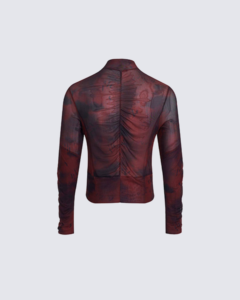American High Street Mesh Long Sleeve Shirt