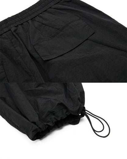 American Vintage Wrinkled Quick-Dry Parachute Pants