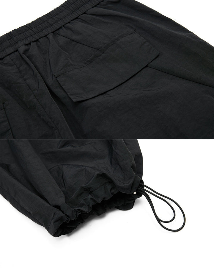 American Vintage Wrinkled Quick-Dry Parachute Pants