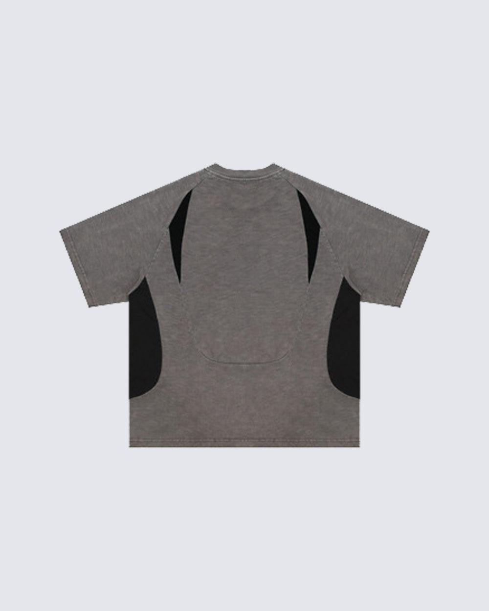 Curved Panel Sporty New Short Sleeve T-Shirt