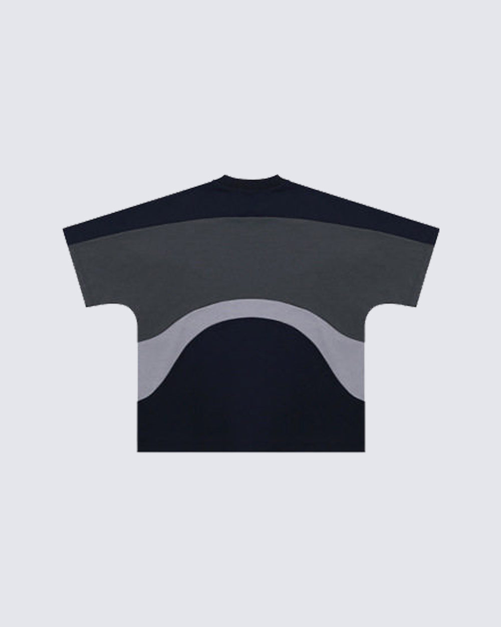 New Curved Panel Colorblock T-Shirt