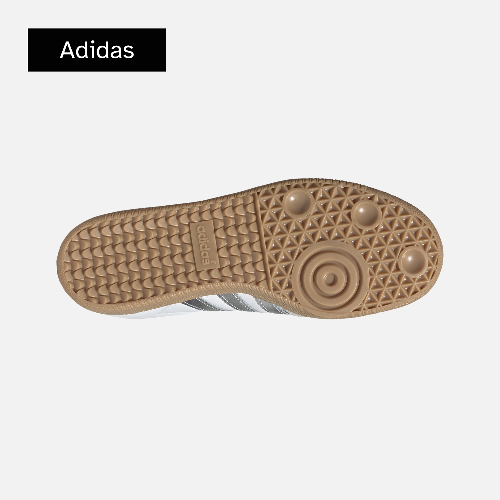 Wmns Samba OG 'White Silver Metallic Grey'