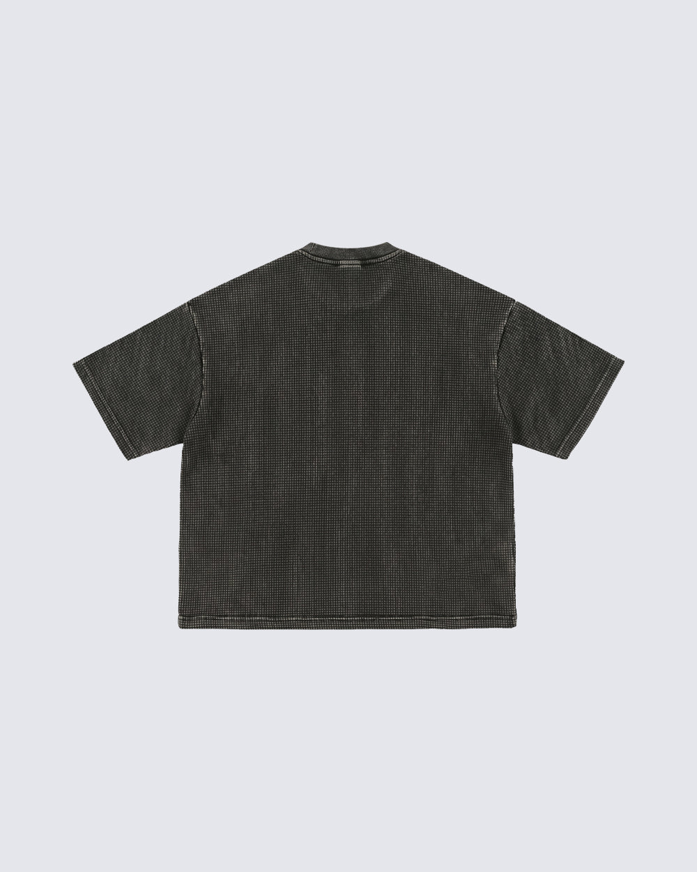 New Vintage Waffle Washed Short Sleeve T-Shirt