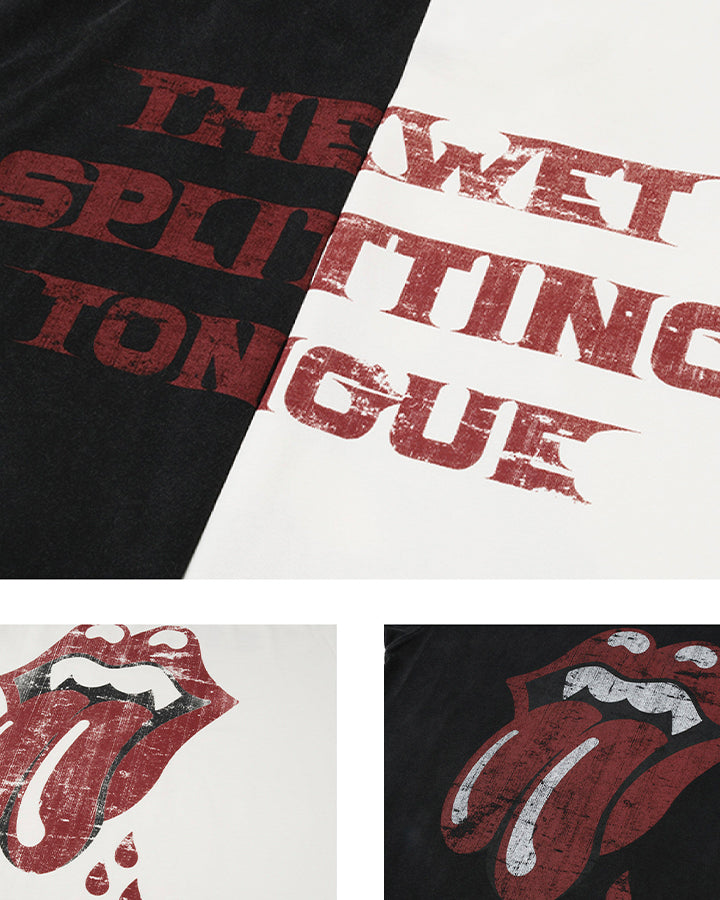 Rolling Stones Tongue Graphic Long Sleeve