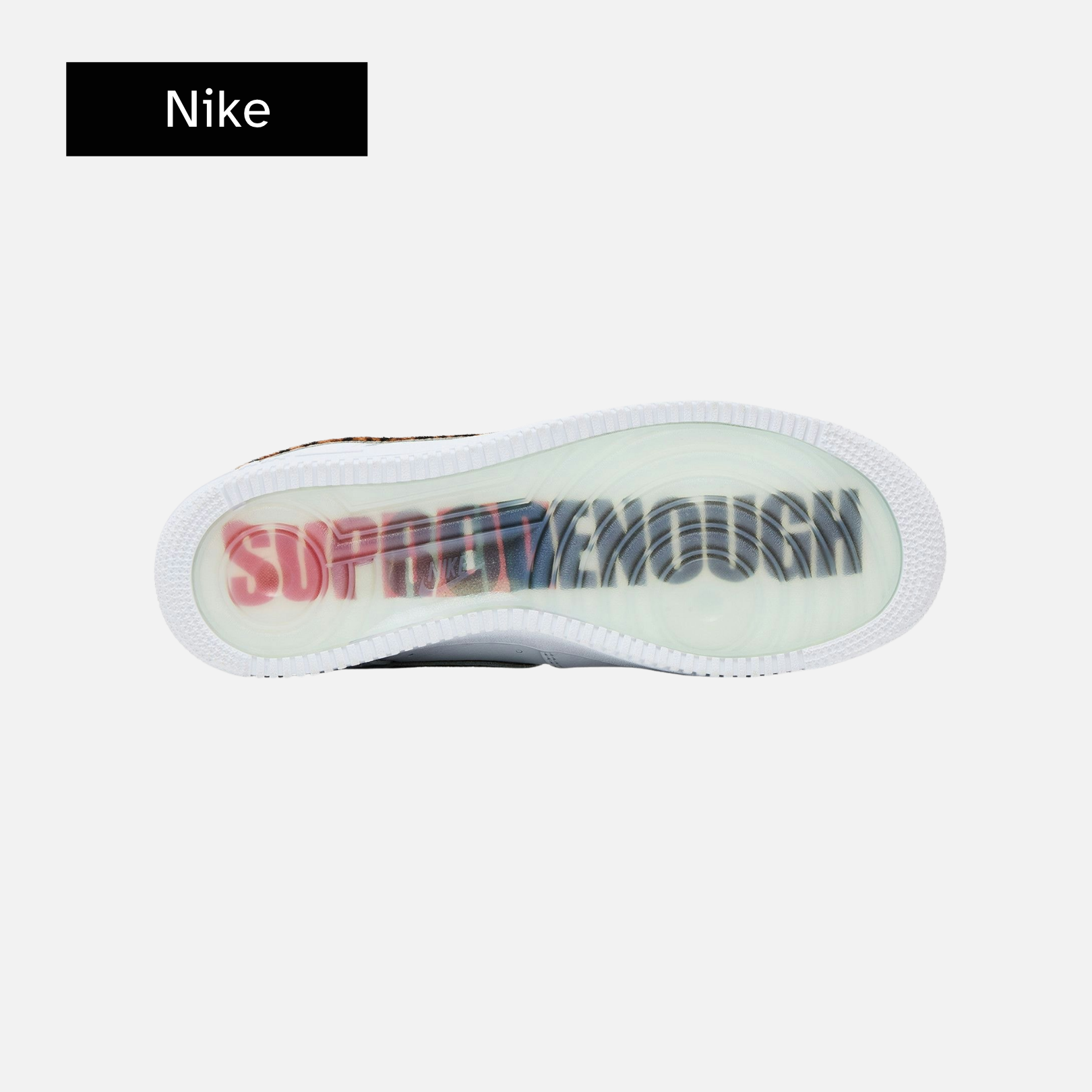 Supreme x GOODENOUGH x Air Force 1 Low 'White Cheetah Print'