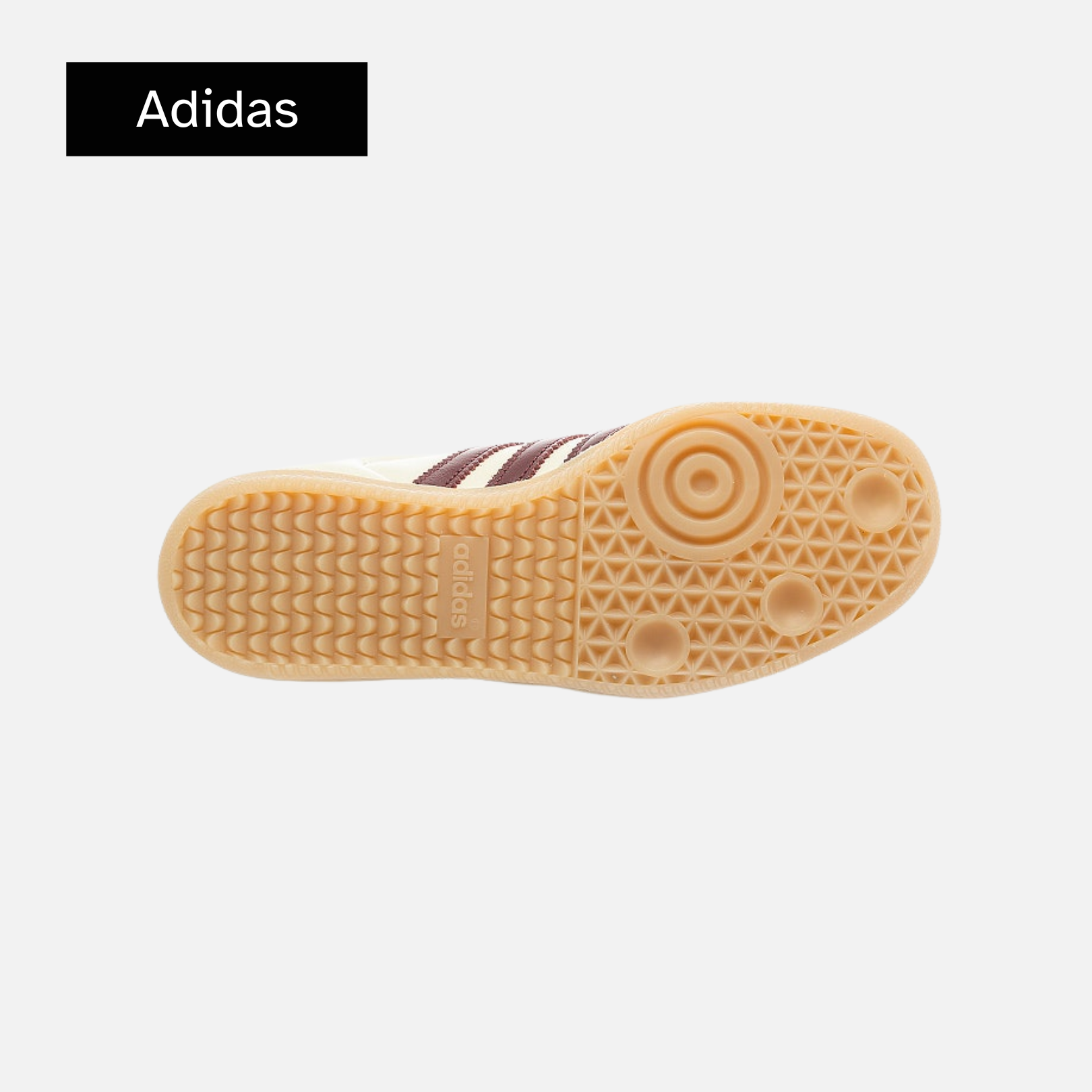 adidas Samba OG 'Wonder White Shadow Red Gum'