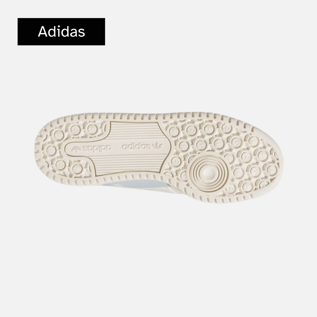 Wmns Forum Low CL 'Off White Halo Blue Patent'