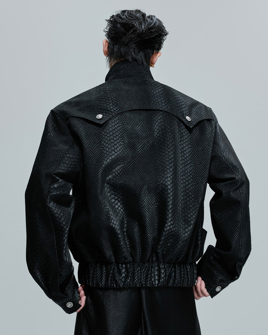 European-American Retro Dark Buckle Jacket