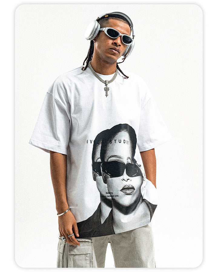 New Wasteland Style Graphic T-Shirt
