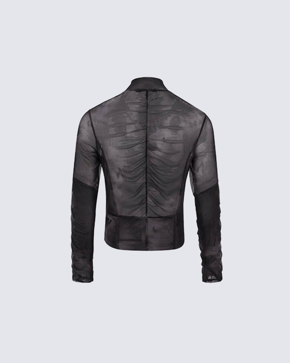 American High Street Mesh Long Sleeve Shirt