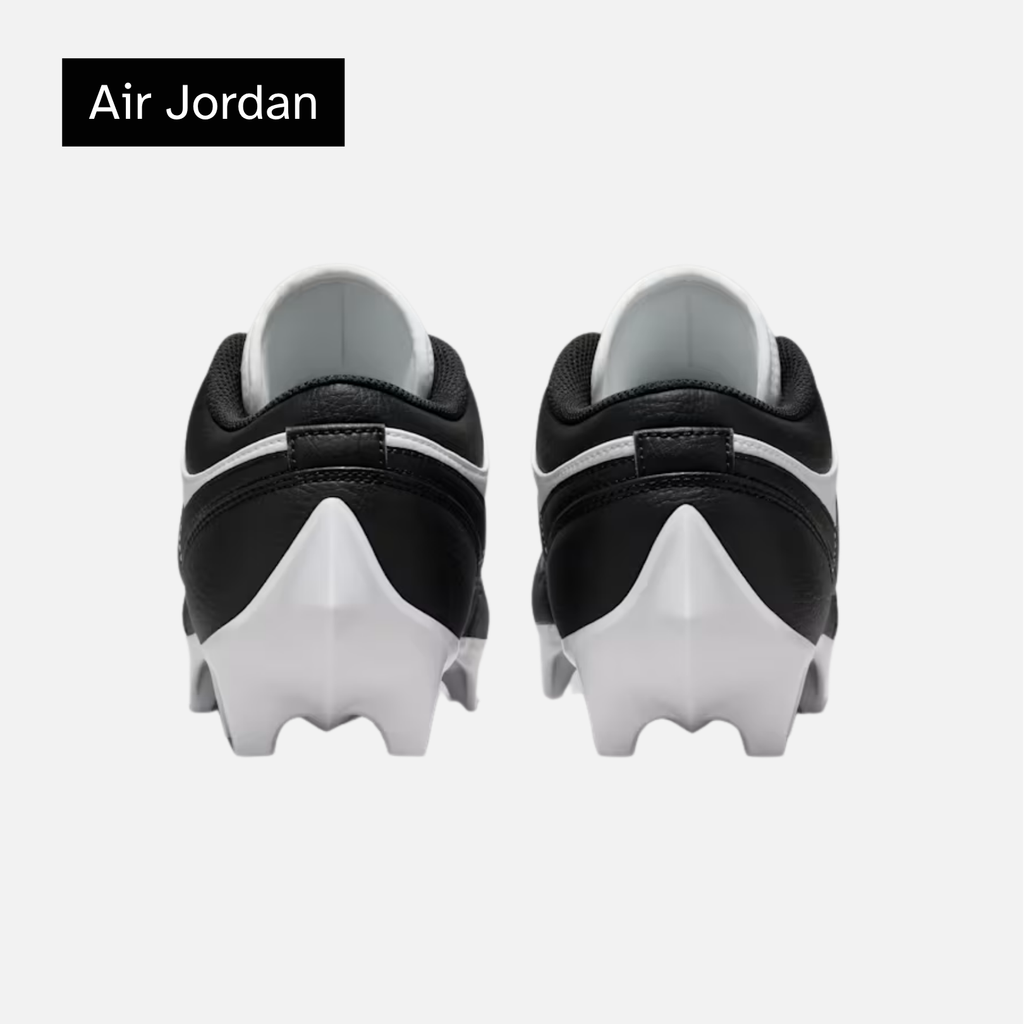 Air Jordan 1 Low TD Cleat 'Black White' 2023