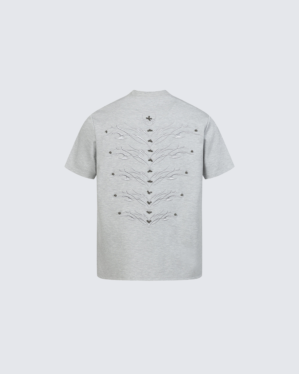Studded Flame Spine T-Shirt