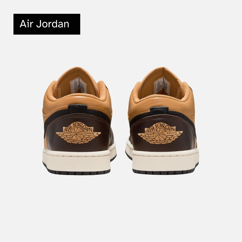 Air Jordan 1 Low SE GS 'Flax Baroque Brown'
