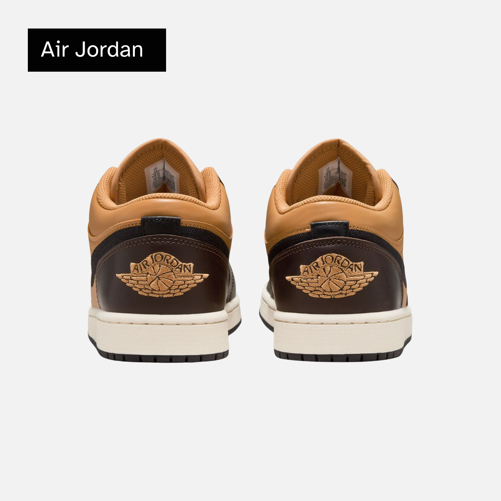 Air Jordan 1 Low SE GS 'Flax Baroque Brown'