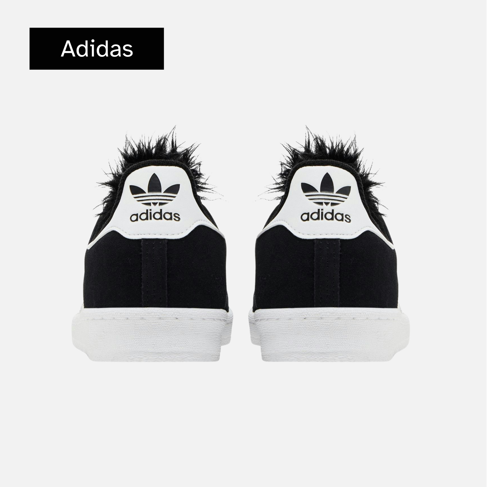 Jeremy Scott x adidas Campus 80s 'Bones - Black'