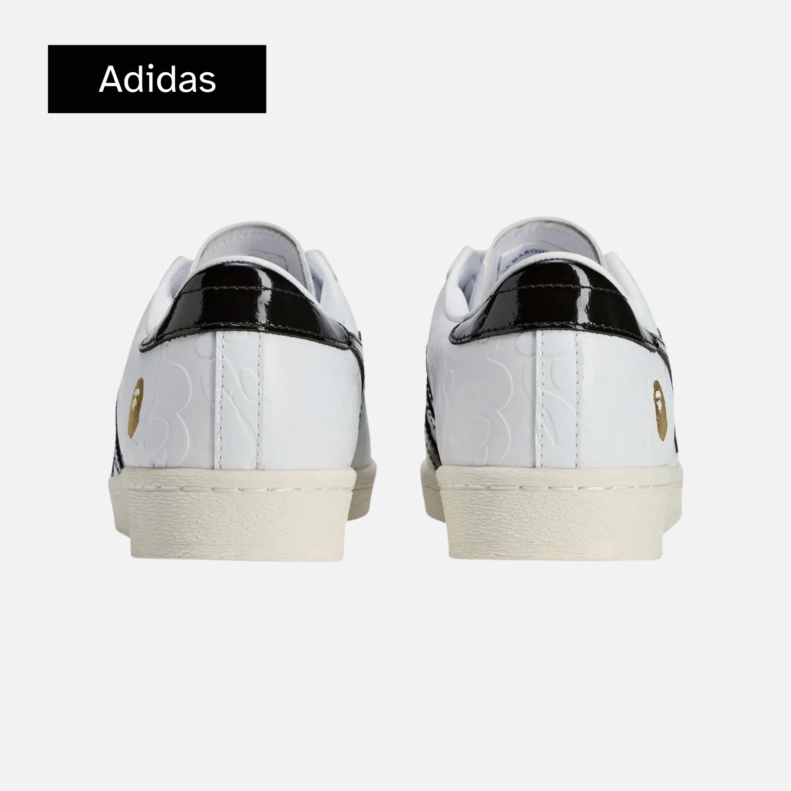 BAPE x adidas Superstar Vintage 'White Black'