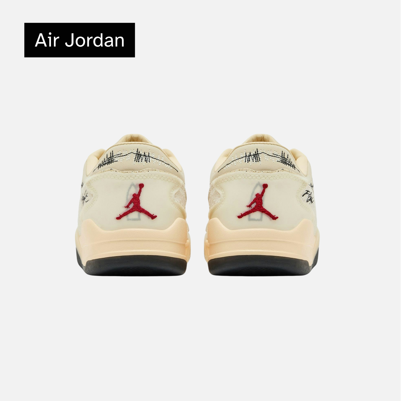 Who Decides War x Wmns Jordan Flight Court 'The World Is Your Court - Crèpe'