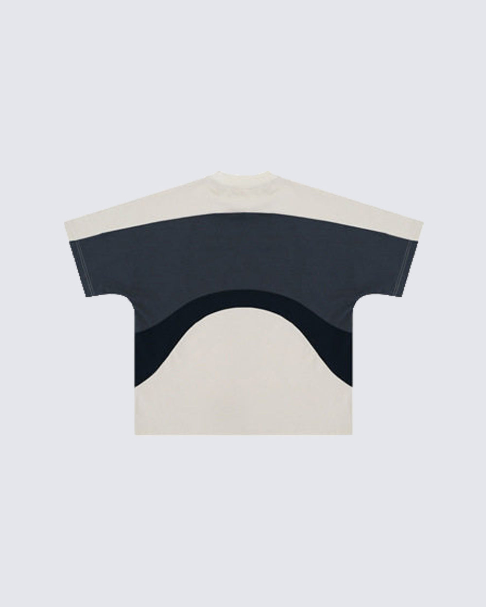 New Curved Panel Colorblock T-Shirt
