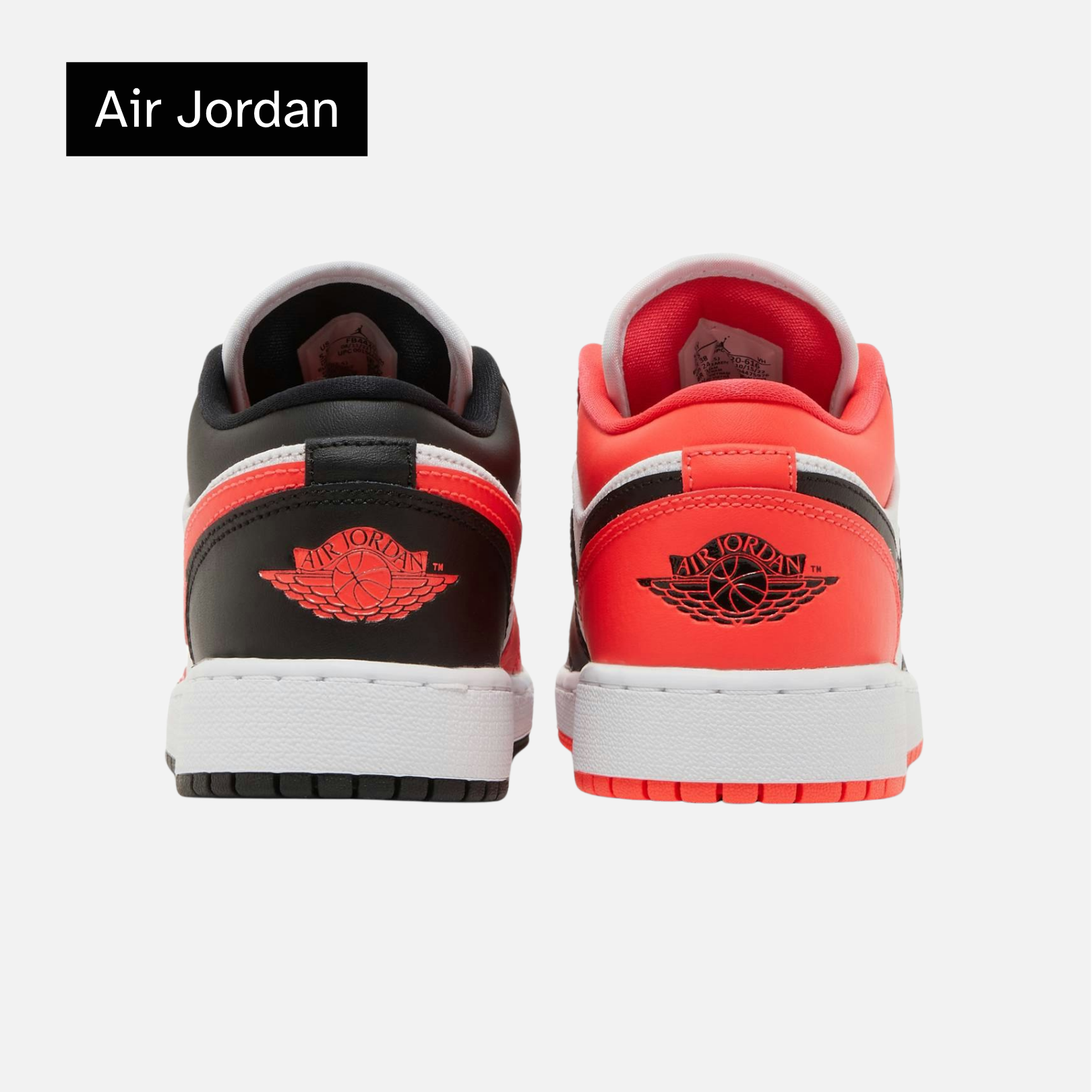 Air Jordan 1 Low SE GS 'Mismatched Infrared'