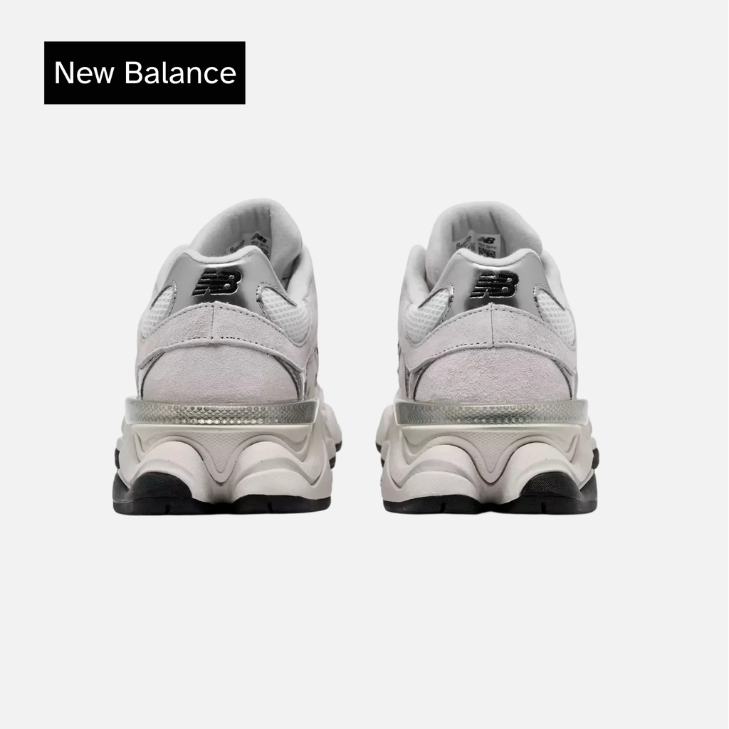 9060 'White Black Metallic Silver'