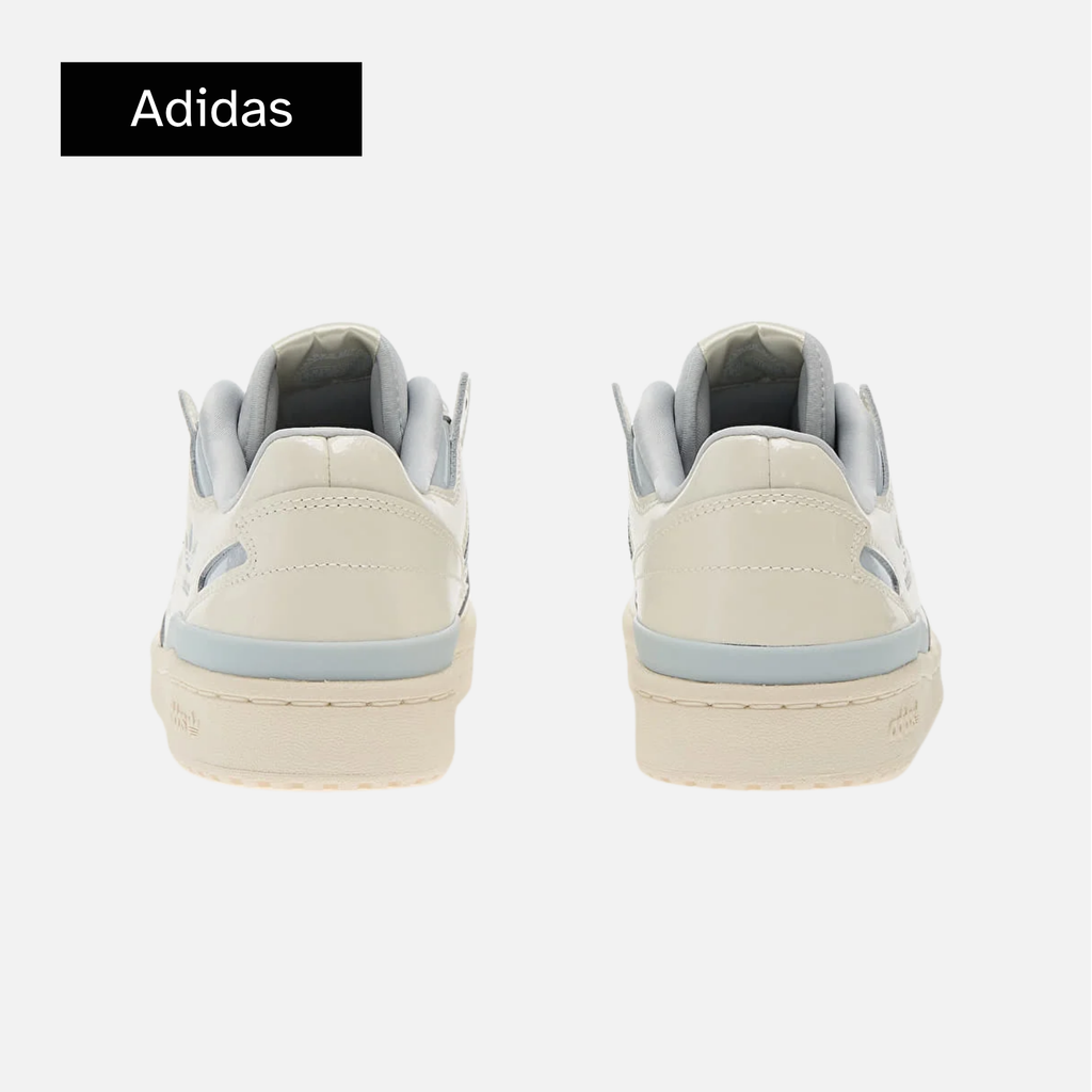 Wmns Forum Low CL 'Off White Halo Blue Patent'