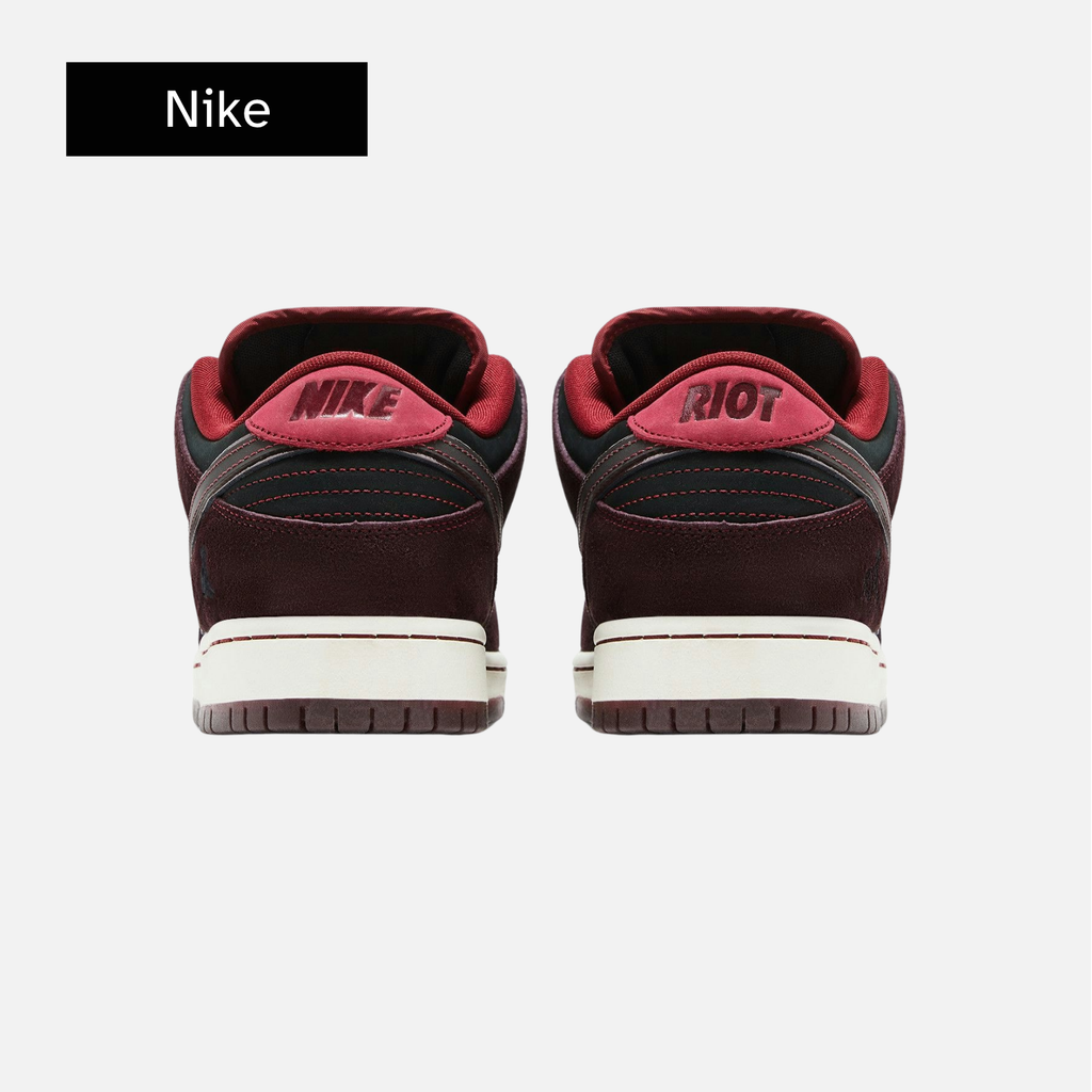 RIOT Skateshop x Dunk Low Pro SB QS 'Mahogany Dark Beetroot'