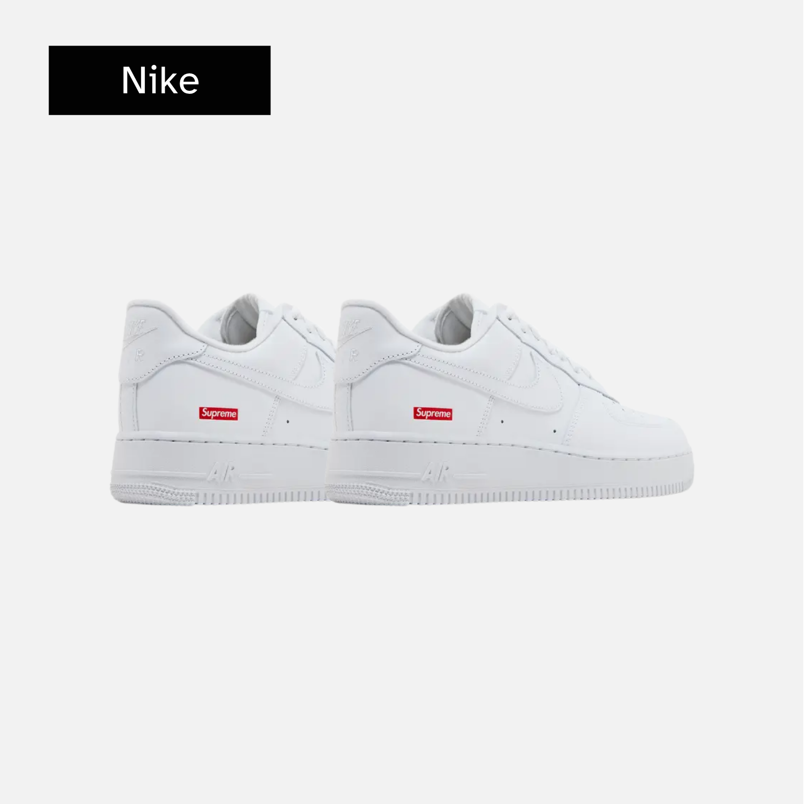 Supreme x Air Force 1 Low 'Box Logo - White'