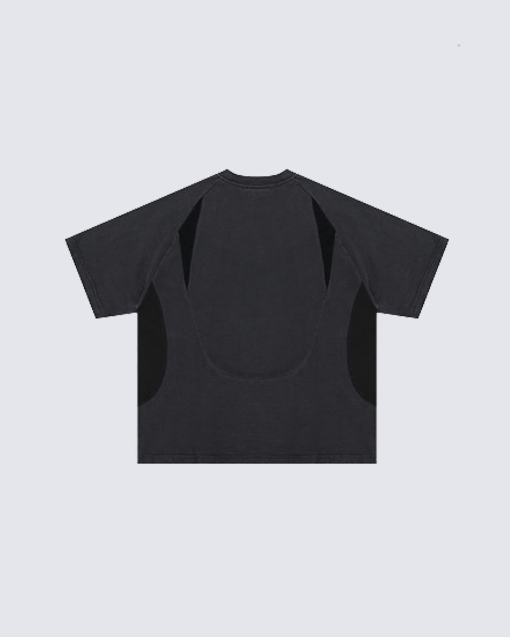 Curved Panel Sporty New Short Sleeve T-Shirt