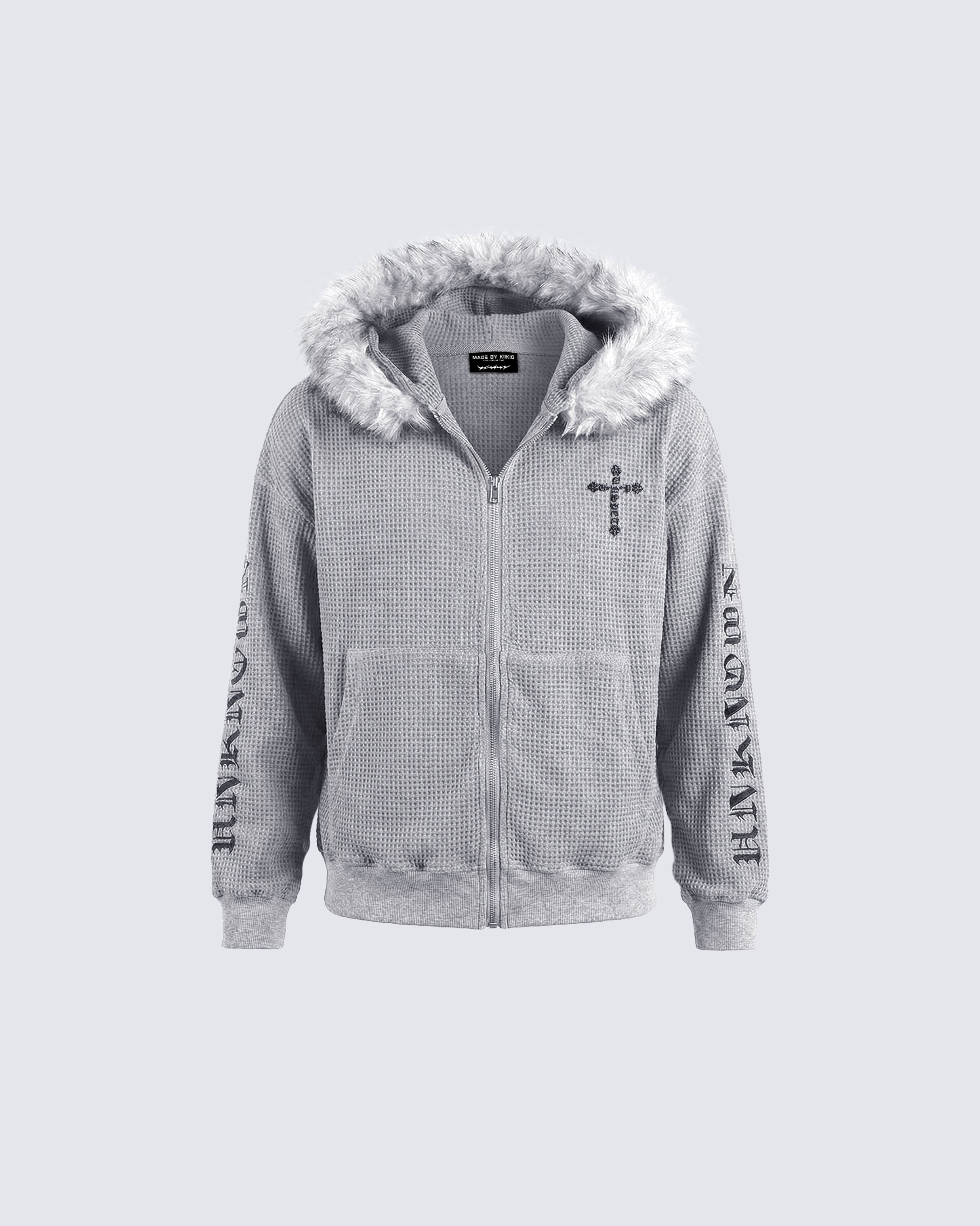Vintage Embroidered Hoodie