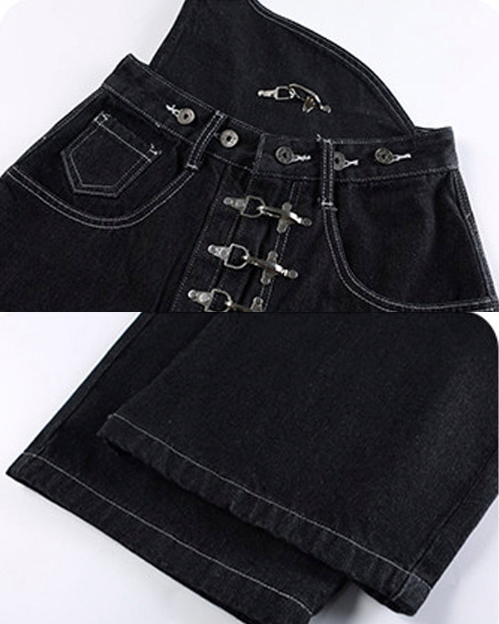 American Detachable 3-Way Strap Overalls