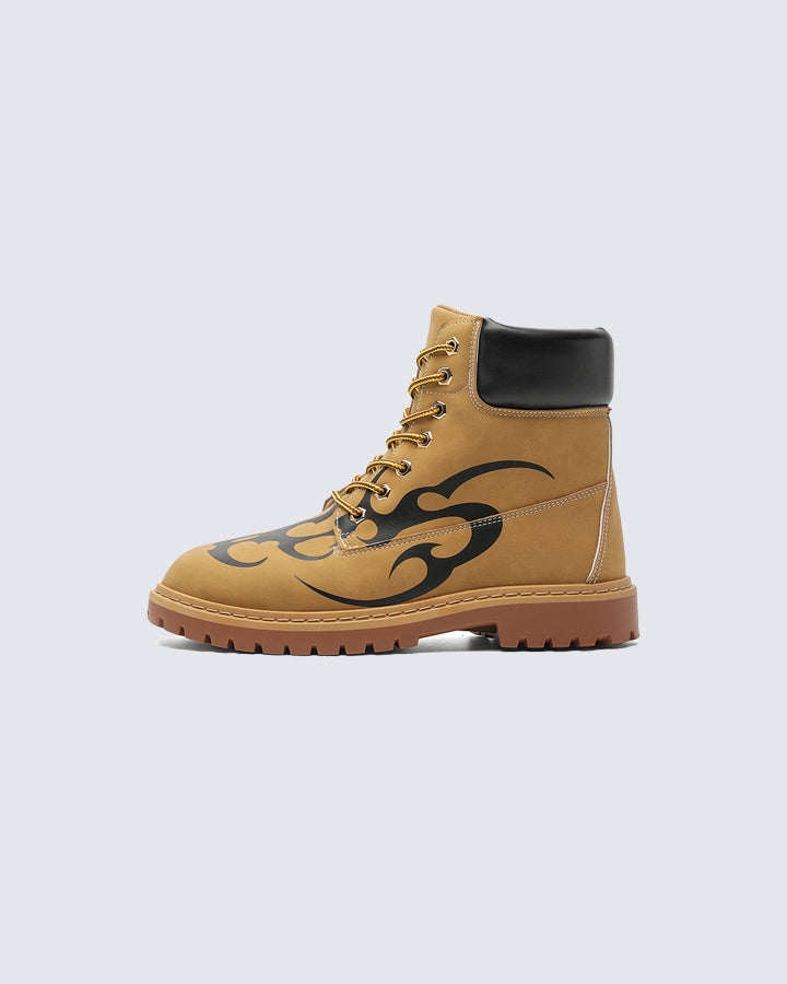 Motorcycle High-Top Martin Boots for Men
