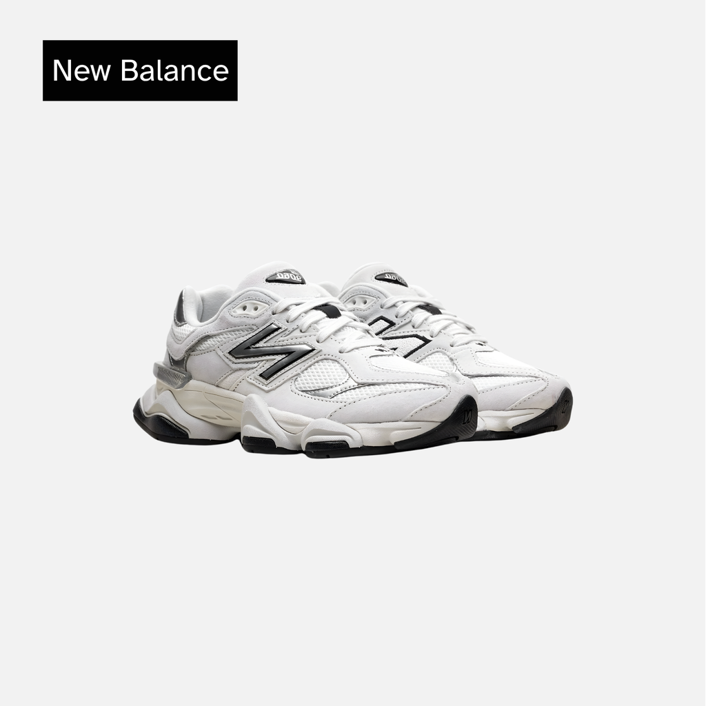 9060 'White Black Metallic Silver'