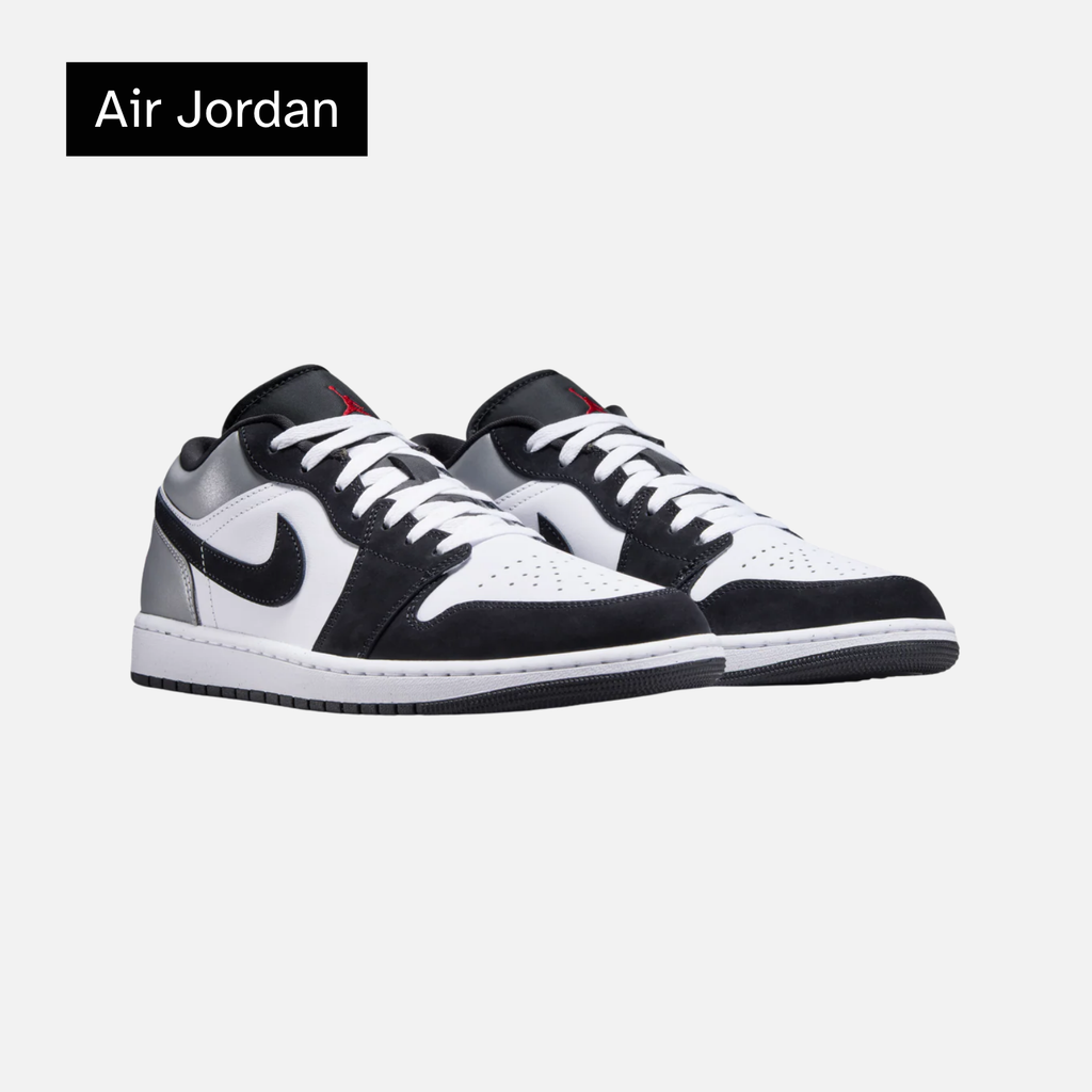 Air Jordan 1 Low SE 'White Black Matte Silver'