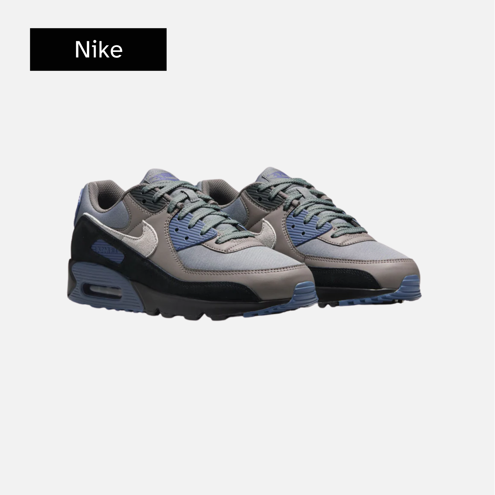 Air Max 90 Smoke Grey Diffused Blue