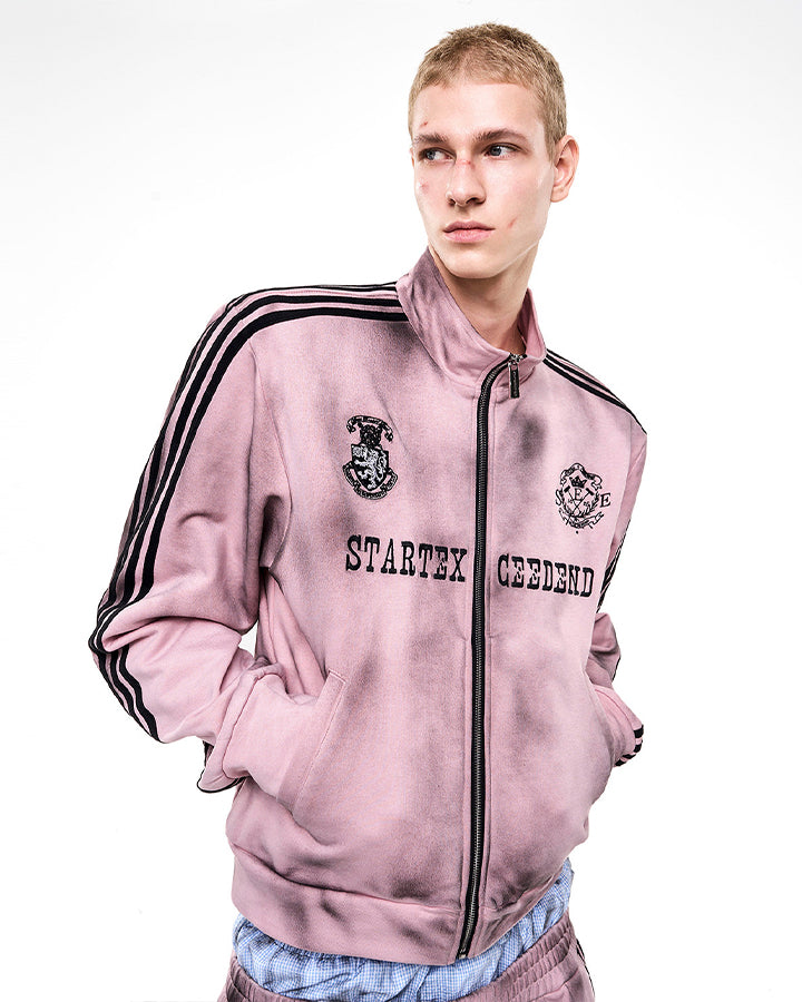 High Street Zip-Up Stand Collar Jacket
