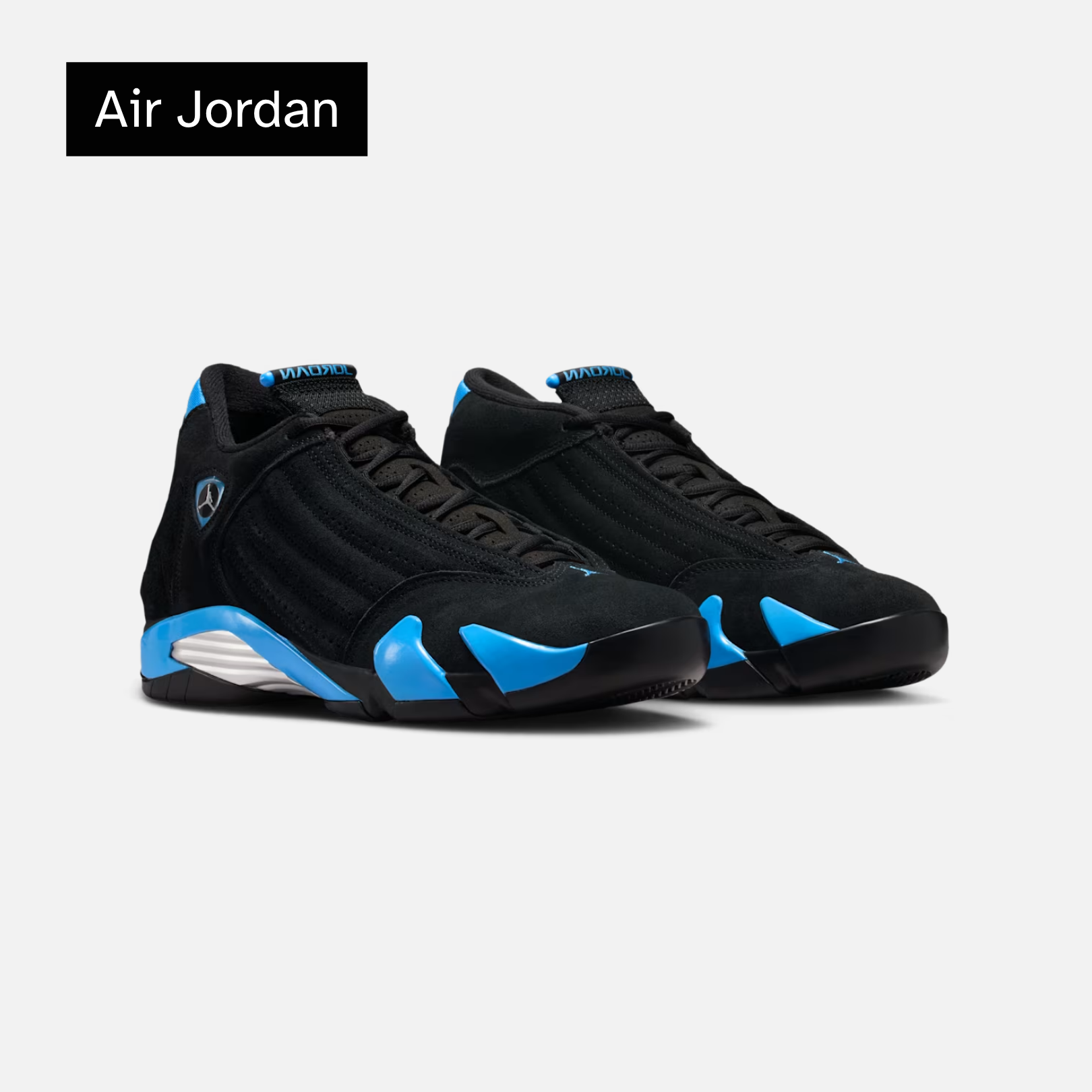Air Jordan 14 Retro 'Black University Blue' 2026