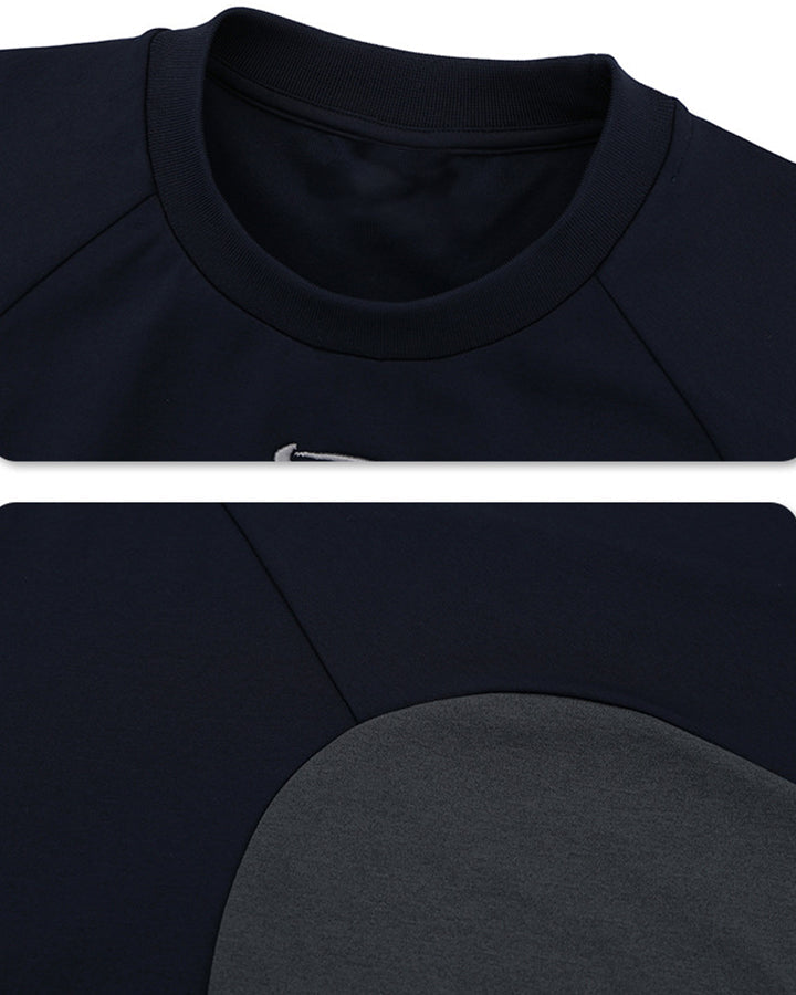 New Curved Panel Colorblock T-Shirt